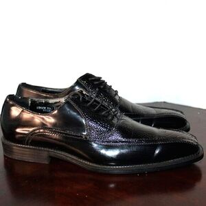 Antonio Cerrelli Elite Black Dress Shoes - Men's Size 10